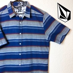 Volcom Surf Style Slim Fit Button Down